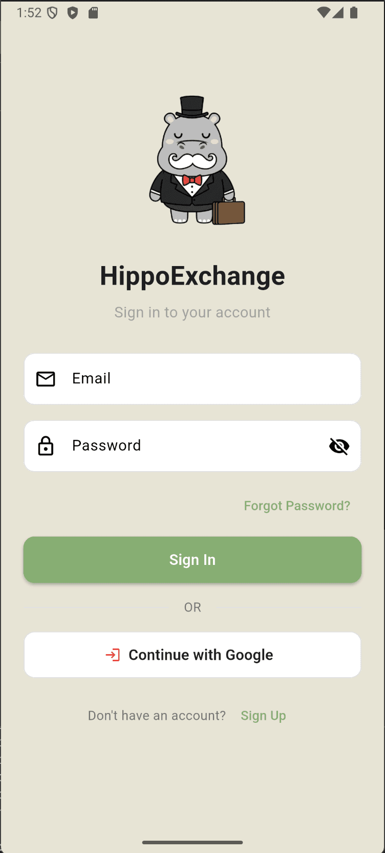 HippoExchange screenshot 1